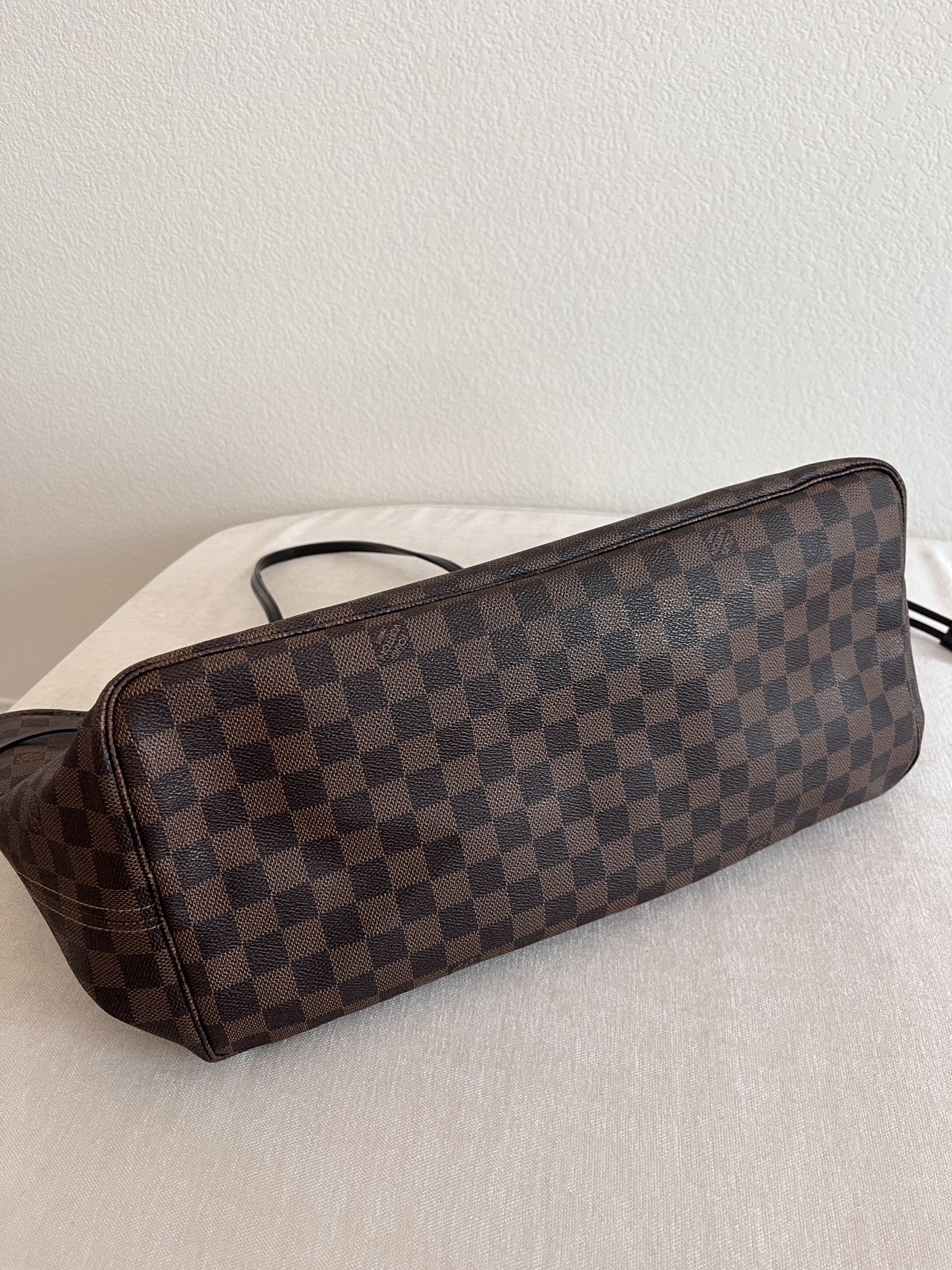 Louis Vuitton checkerboard pattern Neverfull Tote Bag