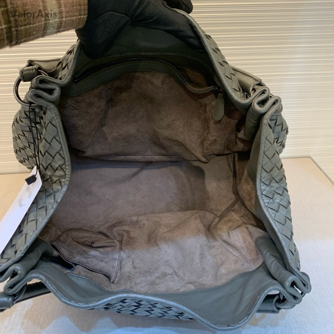 Bottega Veneta weaving Double Handle Shouler bag Women Handbag Gray