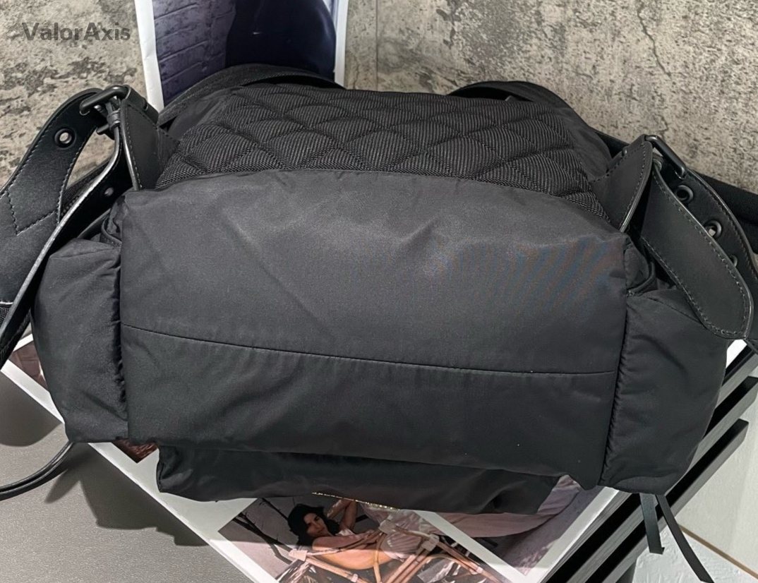 Burberry Nylon GM Backpack Black Unisex Adults Classic Fashion