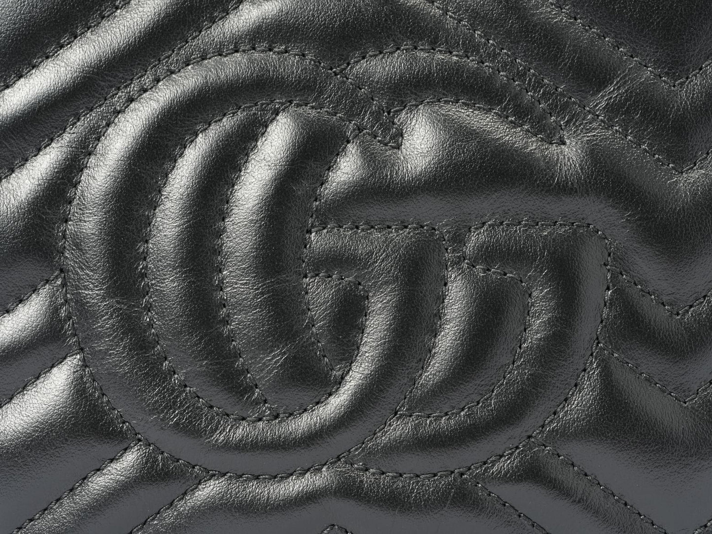 GUCCI Black Marmont Camera bag Mini