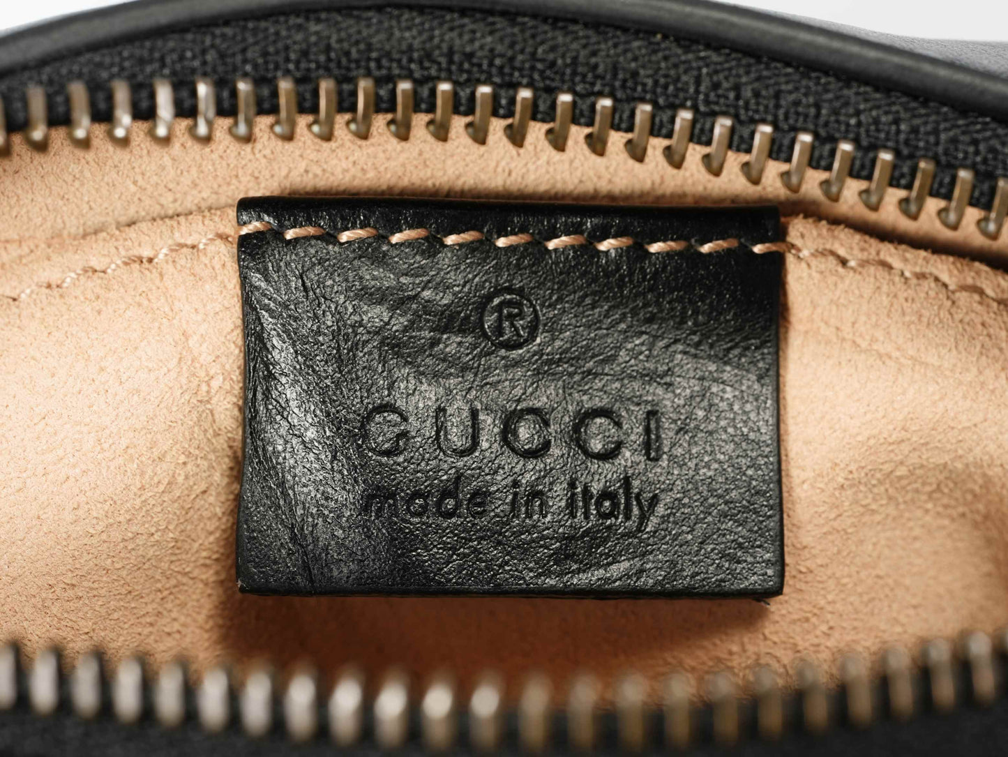 GUCCI Black Marmont Camera bag Mini