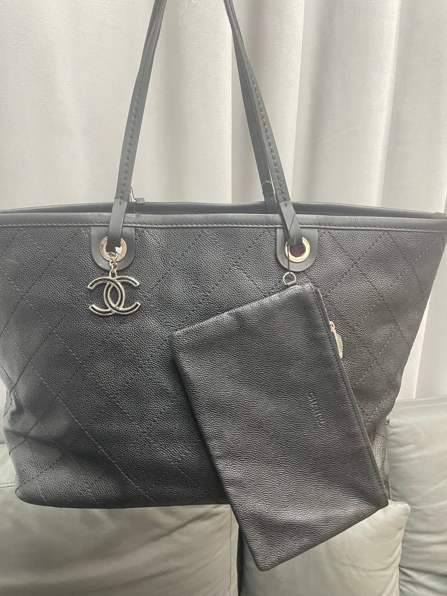Chanel GM tote bag