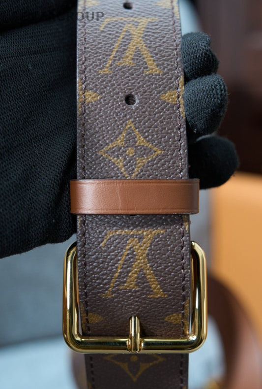Louis Vuitton Papillon Trunk Monogram Crossbody Brown Gold Used Women Classic