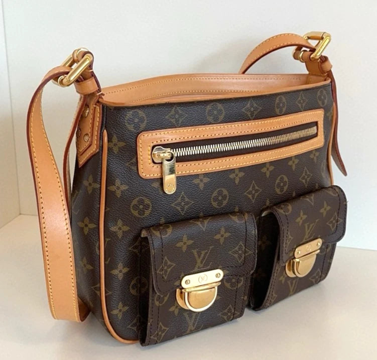 Louis Vuitton Monogram Manhattan Handbag Vintage Shoulder bag