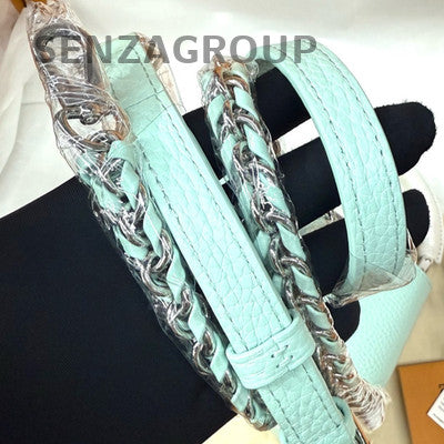 Louis Vuitton Capucines Mini Mint Green Handbag Shoulder Bag Women