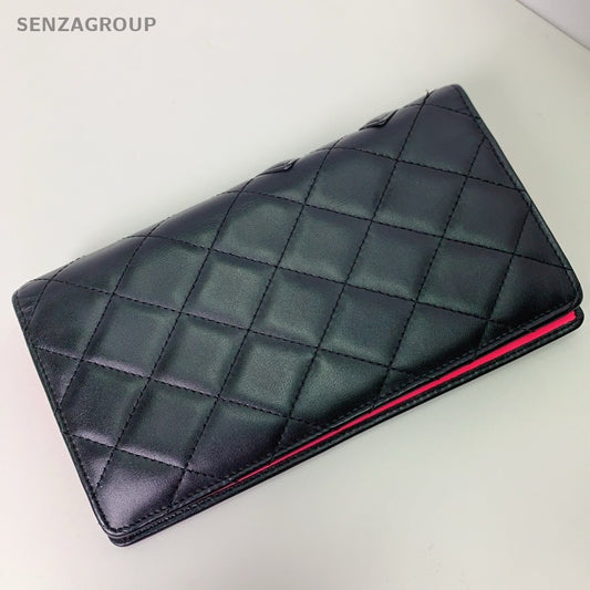 CHANEL Cambon Black Wallet