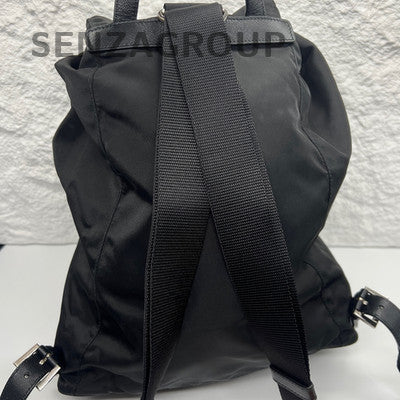 Prada Black Nylon Backpack - Classic Men's Design