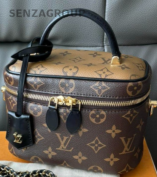 Louis Vuitton Vanity Monogram Top Handle 2WAY Crossbody bag Almost Brand NEW