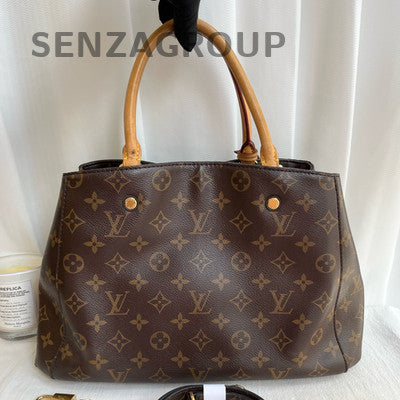 Louis Vuitton Monogram Montsouris Backpack MM Brown - Classic Women's Bag
