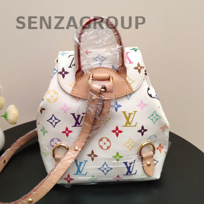 Louis Vuitton Vebice White Multicolor Backpack - Classic Women's Print