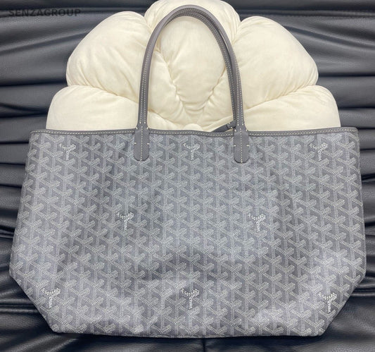 Goyard Tote PM Handbag Shoulder Bag Gray Used Women Classic
