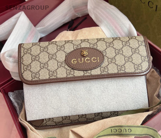 GUCCI 2ways Crossbody Shoulder Bag Brown Almost Brand new
