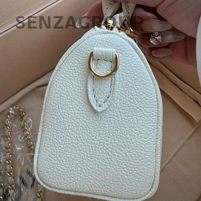Louis Vuitton Speedy Nano White Green Crossbody Bag Women Fashion