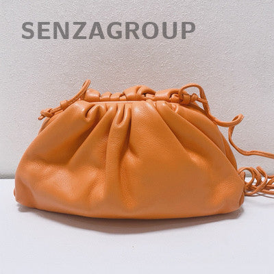 Bottega Veneta POUCH Orange Mini Crossbody Bag Women Classic Fashion