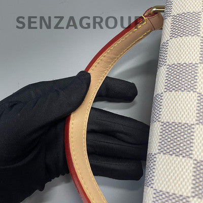 Louis Vuitton Damier Ebene Canvas Pochette Metis Messenger Bag Gold