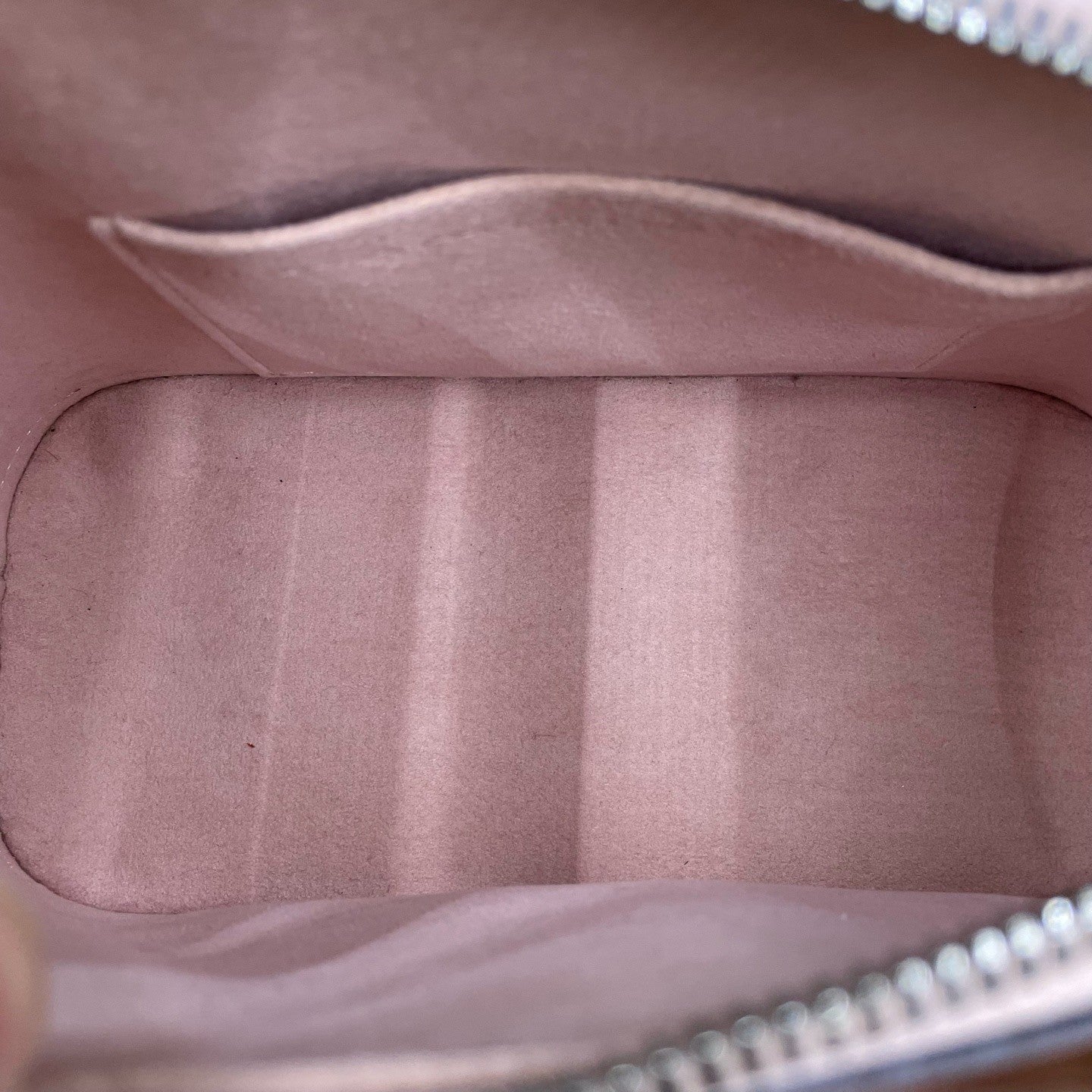 Louis Vuitton Alma BB Epi Top Handle Crossbody Pink Silver Used Women Classic