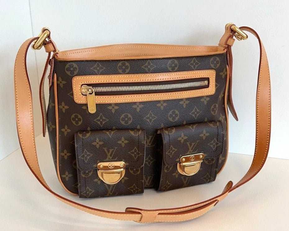 Louis Vuitton Monogram Manhattan Handbag Vintage Shoulder bag