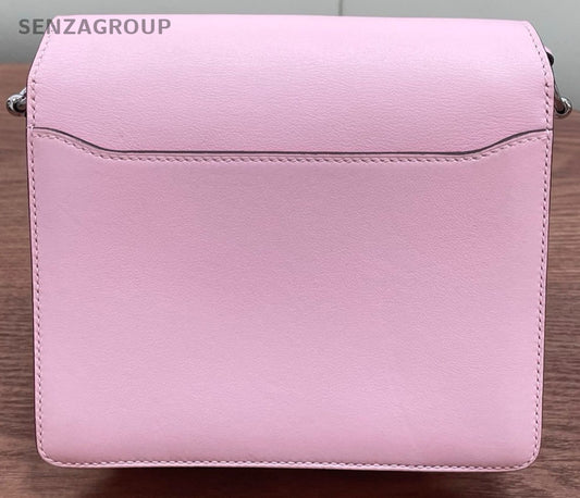 Hermes Roulis 2Way Shoulder Bag Crossbody Pink Silver Women Classic Designer