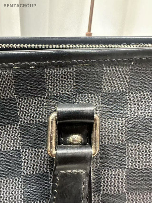 Louis Vuitton Damier Graphite Tadao 2Way Shoulder Business Bag Tote