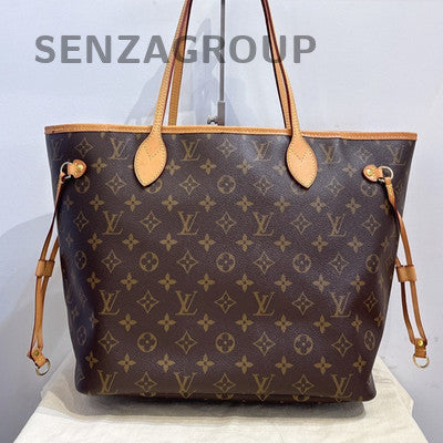 Louis Vuitton Neverfull MM Monogram Tote Shoulder Bag Classic Women