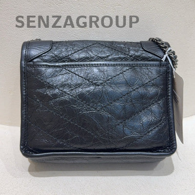 Saint Laurent Niki Mini WOC Black Leather Crossbody Bag - Excellent Condition
