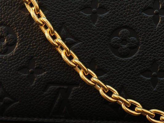 Louis Vuitton Pochette Metis Monogram Empreinte Chain bag Almost Brand NEW