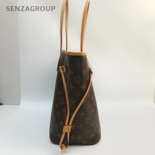 SJ0001 Louis Vuitton canvas Tote Bags neverfull mm size beige capacity(U)