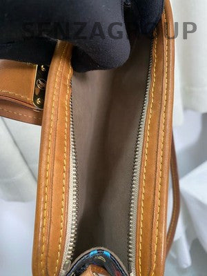 Louis Vuitton Monogram Black Multicolor Handbag Shoulder Bag Women