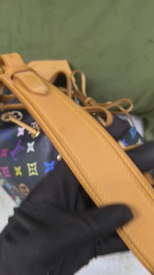 Louis Vuitton Noe MM Drawstring Bucket Colorful Shoulder bag Women