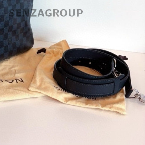 Louis Vuitton Damier Satchel Top Handle Shoulder Bag Crossbody Unisex Adults