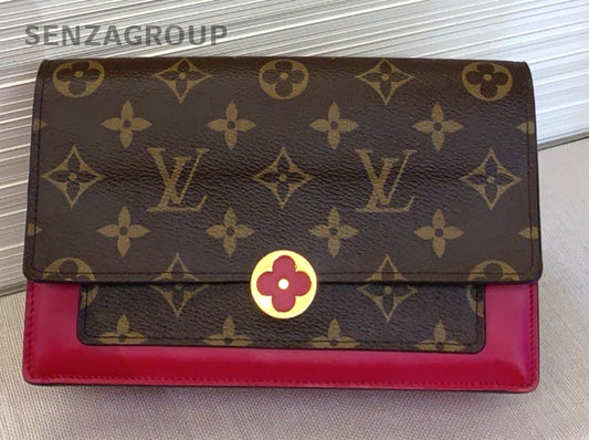 Louis Vuitton Flore Woc Monogram Chain Shoulder bag Crossbody Women