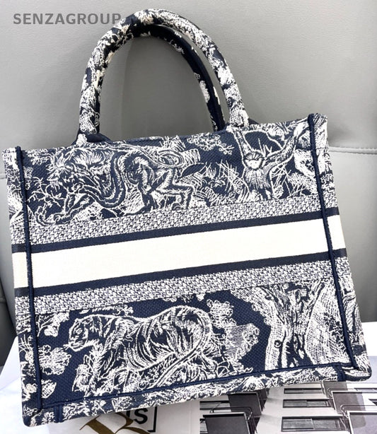 Christian Dior Book tote Zoo Series Handbag Small Almost Brand NEW women
