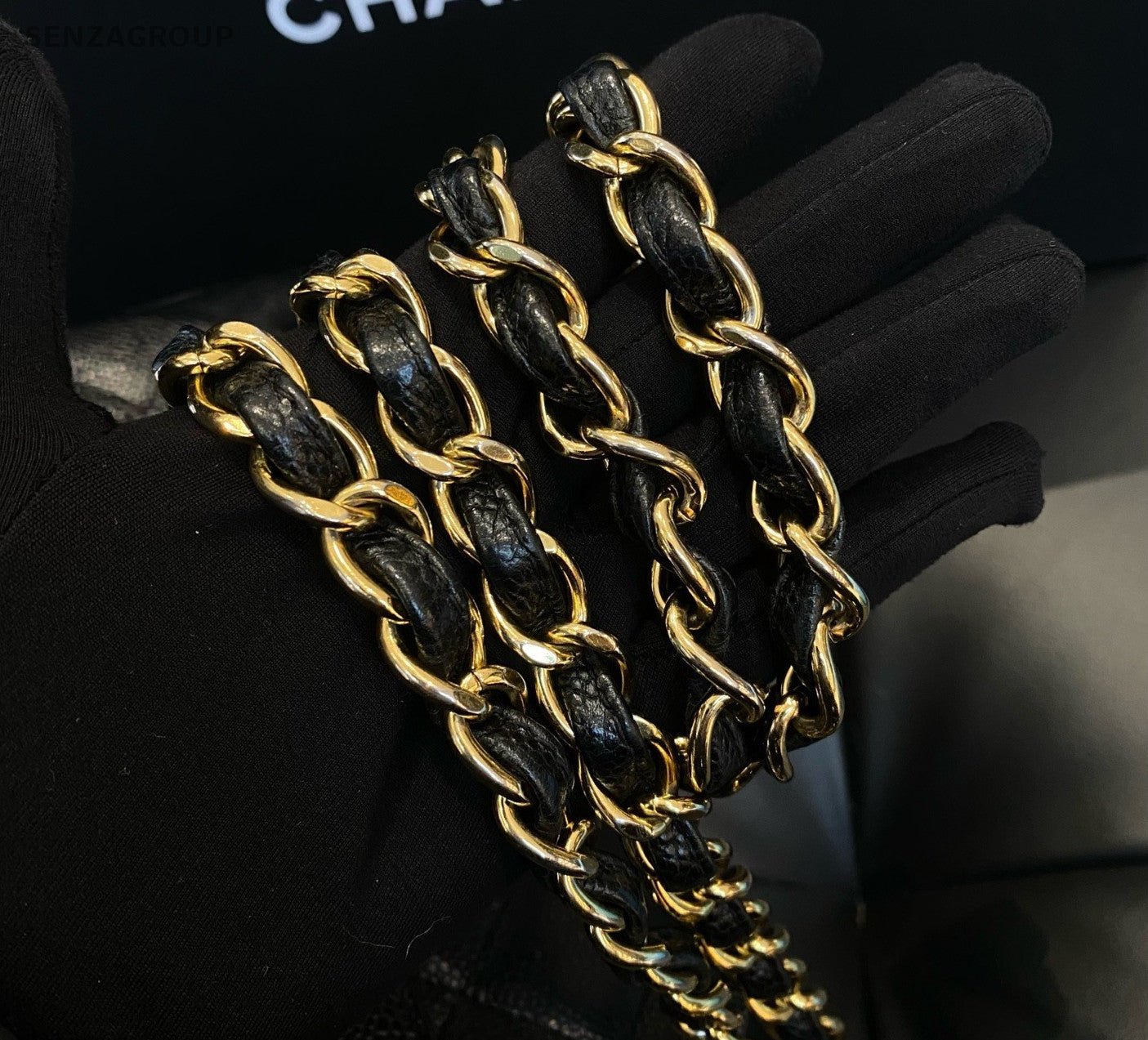 Chanel Classic Flap Jumbo GM Calfskin Chain Shoulder Bag Crossbody Women Fashion