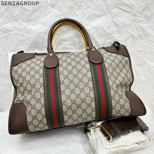 Gucci Rimowa Monogram Brown Tote Shoulder Bag Classic Women's