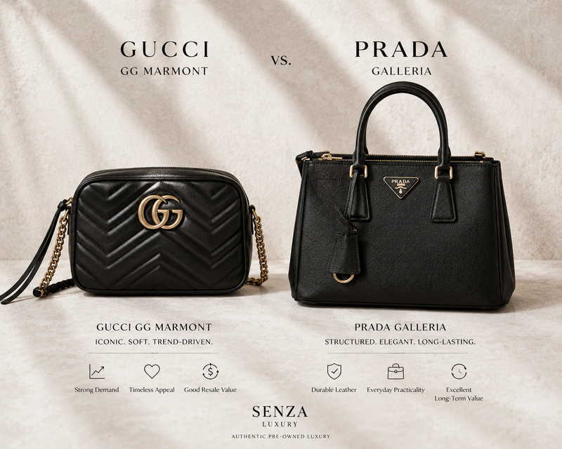 Pre-Owned Gucci vs. Pre-Owned Prada: Which Brand Holds Value Better in 2026?