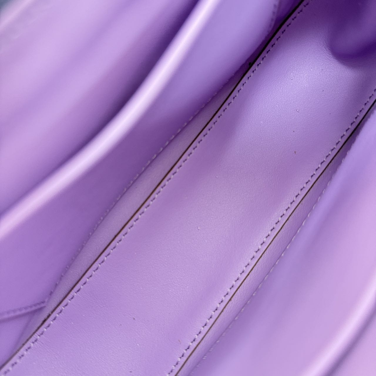 Original Design | High-End Handcrafted Custom Bag-Felicia(Purple Ostrich Leather) - Pre-Owned