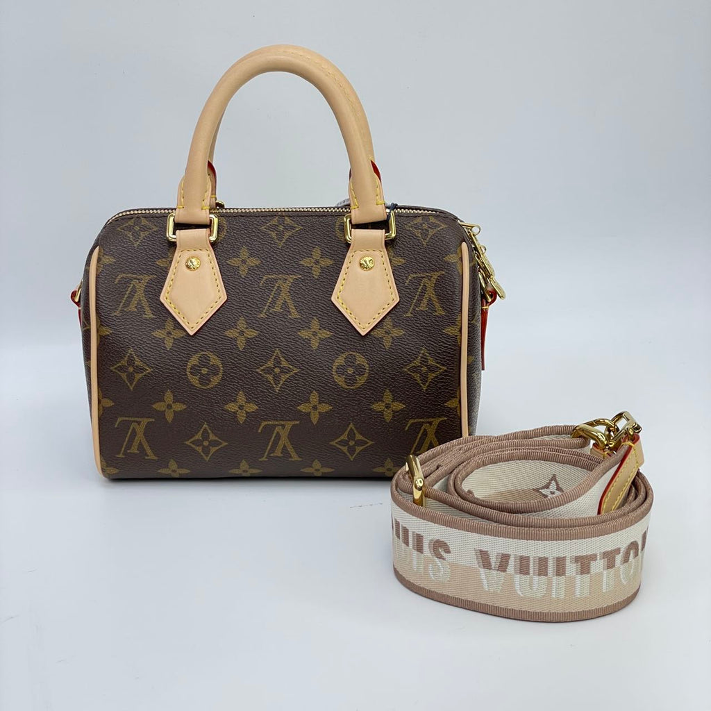Louis Vuitton Speedy 20 Bandouliere monogram Canvas M46222 CHIP VERSION - Pre-Owned