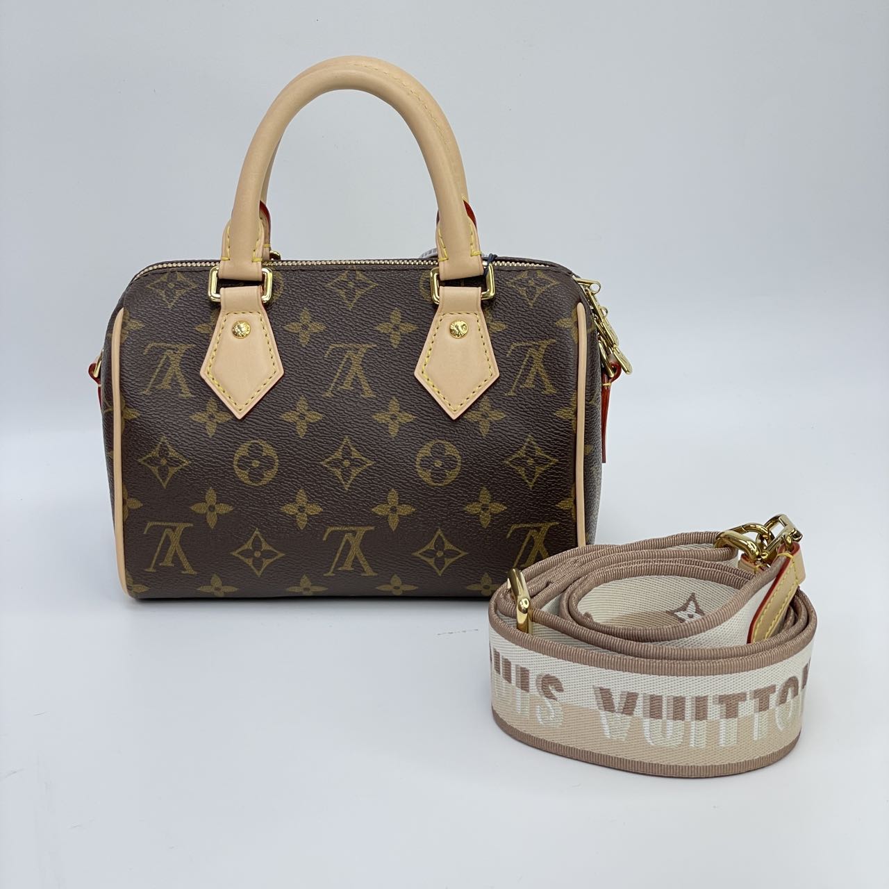 Louis Vuitton Speedy 20 Bandouliere monogram Canvas M46222 CHIP VERSION