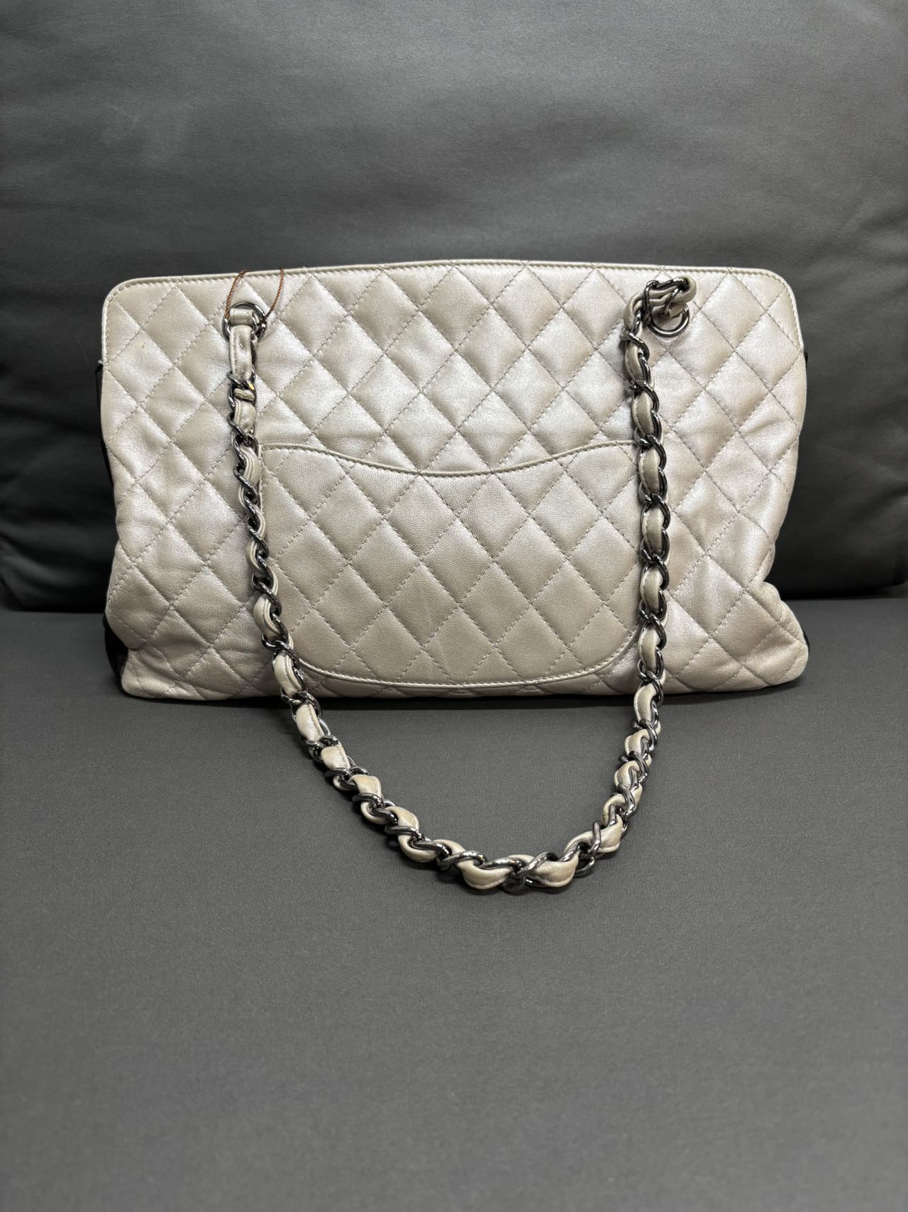 Chanel Classic Flap Shoulder Bag - Light Color, Pre-Owned