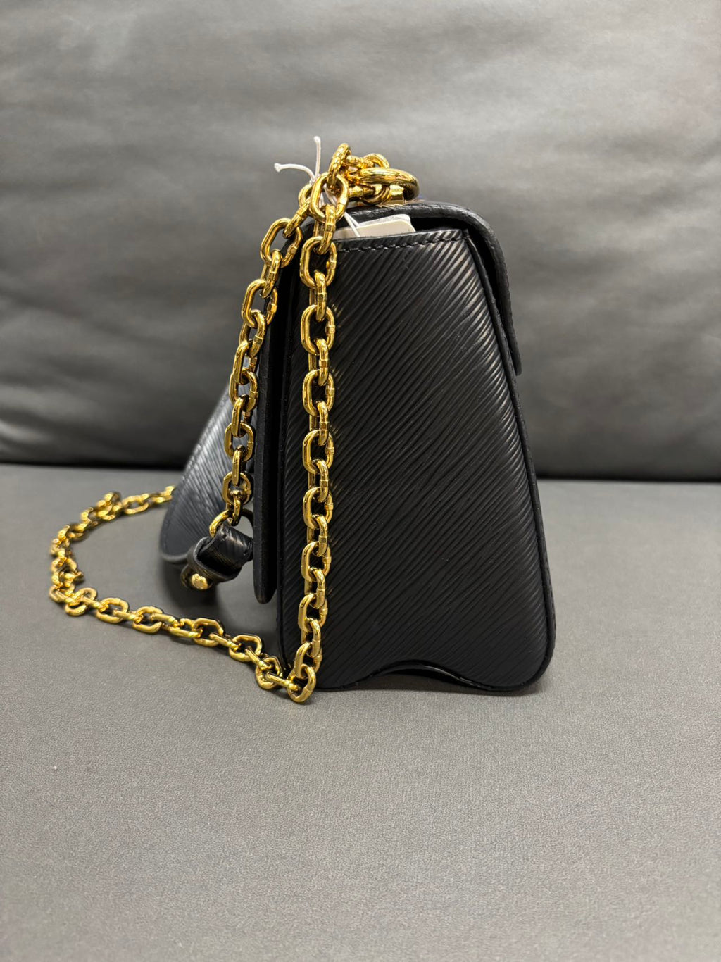Louis Vuitton Twist Bag in Black with Floral Embellishments - Pre-Owned