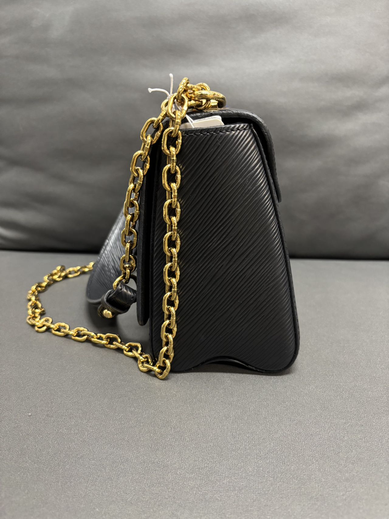 Louis Vuitton Twist Bag in Black with Floral Embellishments - Pre-Owned
