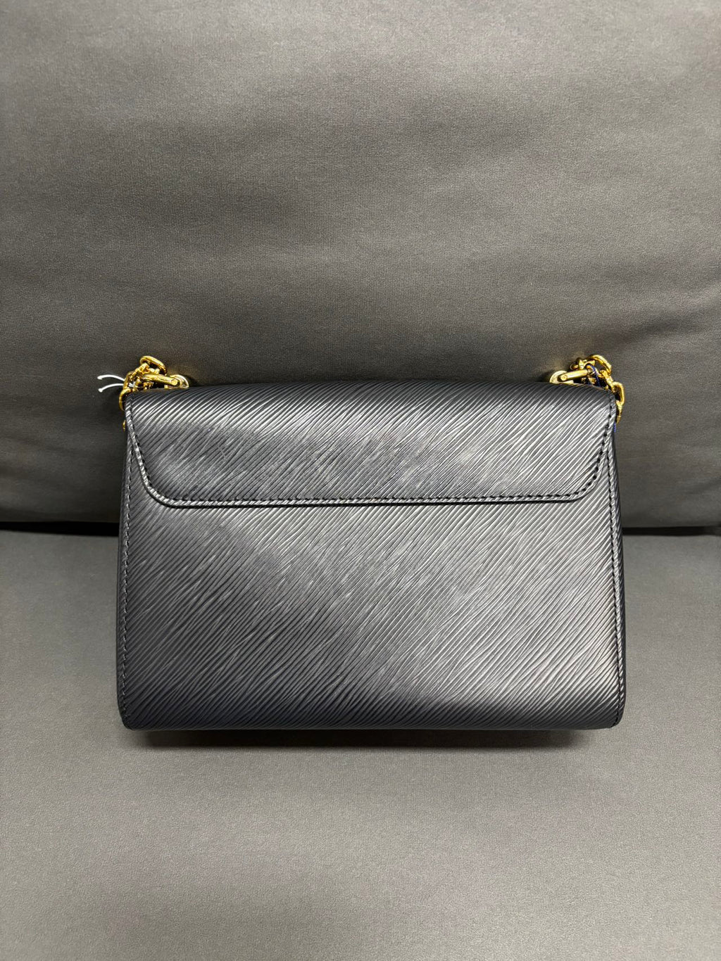 Louis Vuitton Twist Bag in Black with Floral Embellishments - Pre-Owned