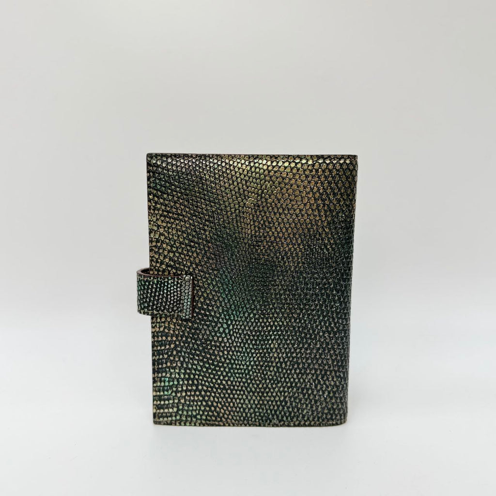 Original Design | High-End Handcrafted Custom Bag-handbook(Lizard leather) - Pre-Owned