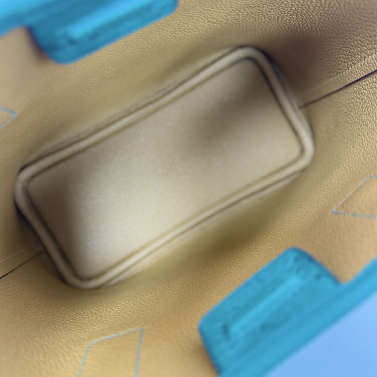 Original Design | High-End Handcrafted Custom Bag-ALL IN TOTE (green Ostrich Leather) - Pre-Owned