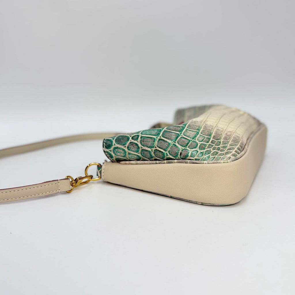 Original Design | High-End Handcrafted Custom Bag-Felicia(Crocodile Leather) - Pre-Owned
