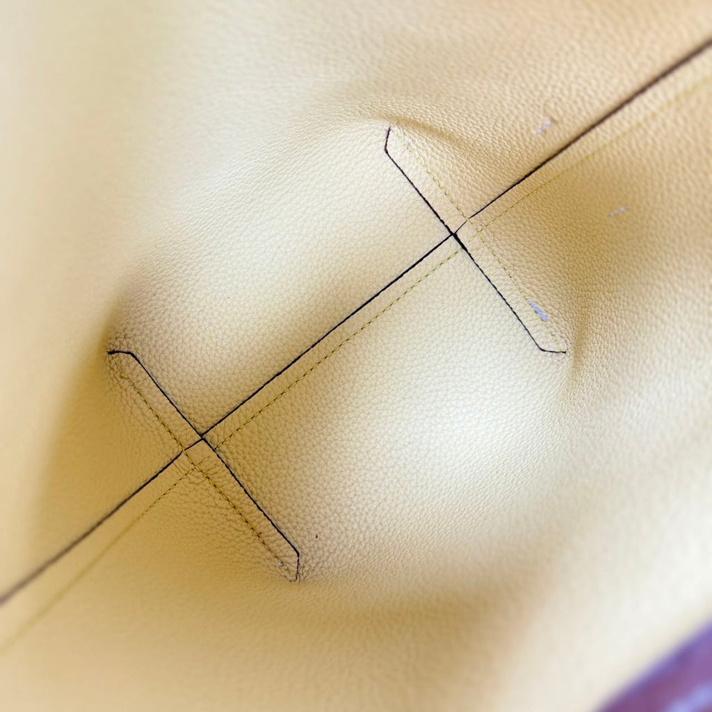 Original Design | High-End Handcrafted Custom Bag-mini bucket(Brown Ostrich Leather) - Pre-Owned