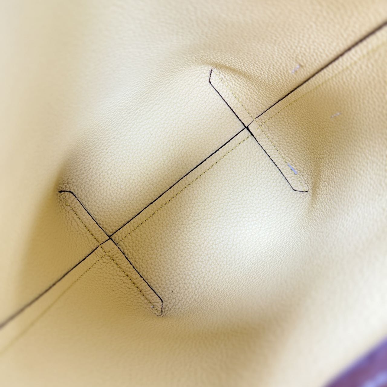Original Design | High-End Handcrafted Custom Bag-mini bucket(Brown Ostrich Leather) - Pre-Owned