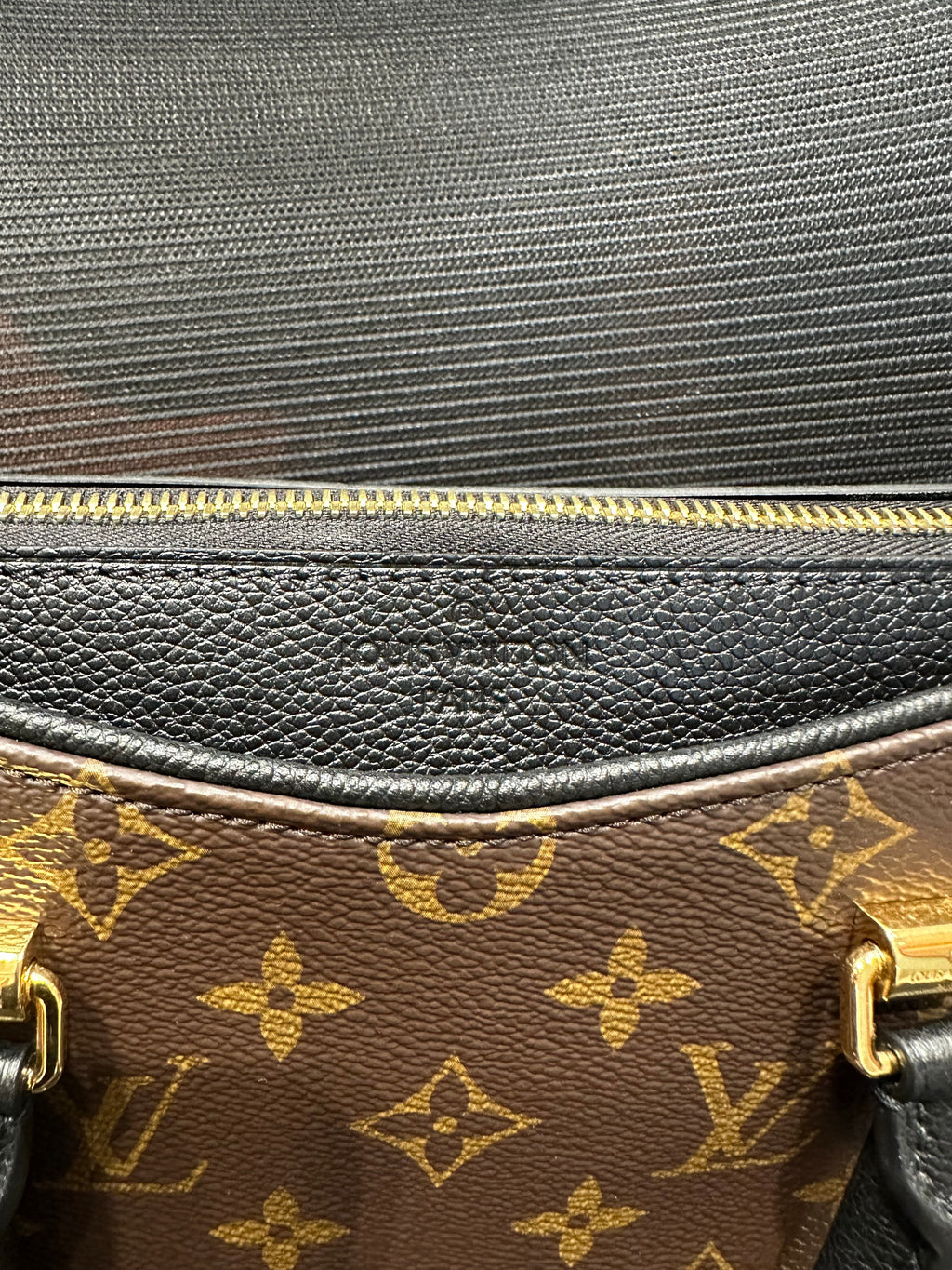 Louis Vuitton Pallas Tote Monogram Canvas with Leather BB - Pre-Owned