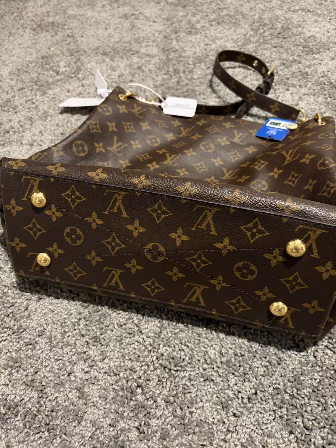 LOUIS VUITTON Metis Hobo Monogram Canvas Shoulder Bag Brown