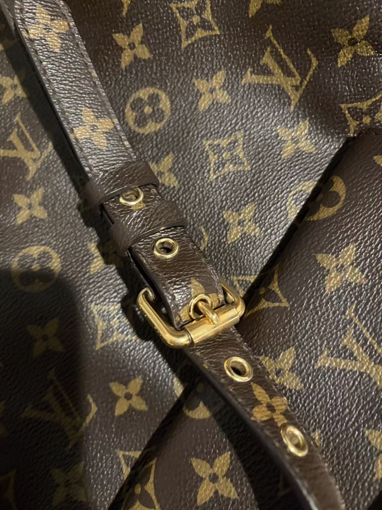 LOUIS VUITTON Metis Hobo Monogram Canvas Shoulder Bag Brown